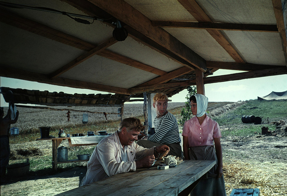 1965 год. На съемках фильма "Стряпухи".