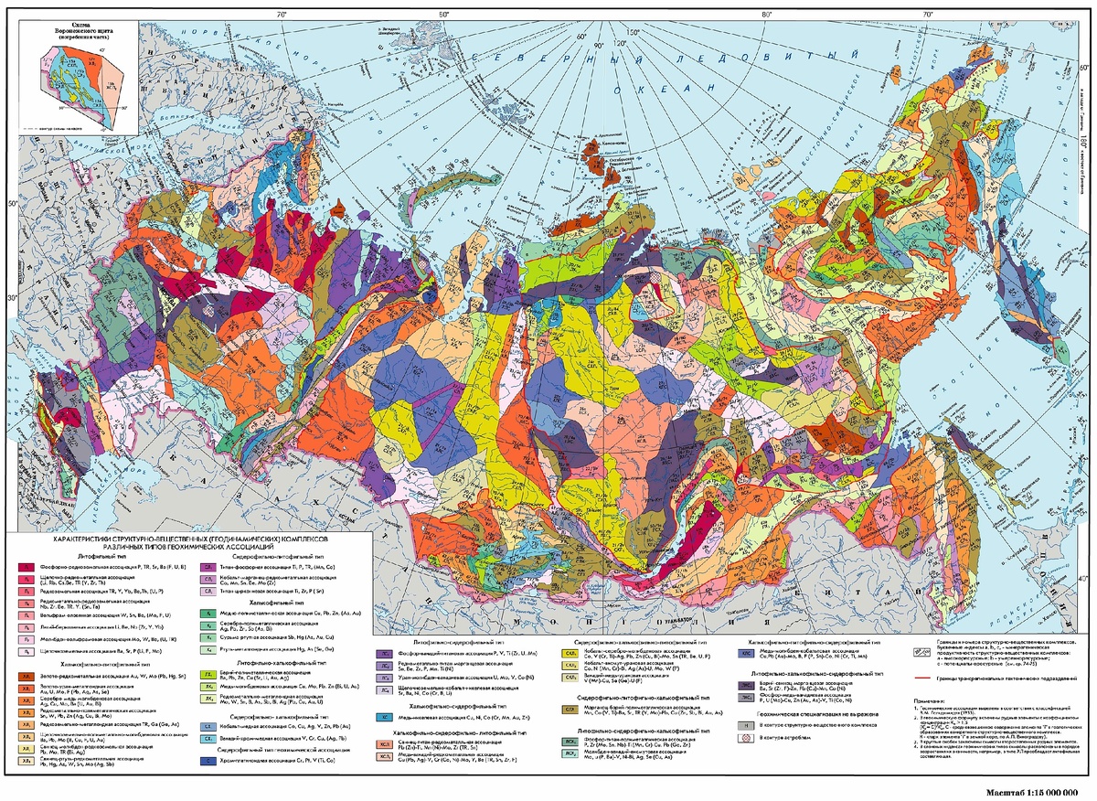 Почвенно-геохимическая карта