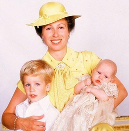 Принцесса Анна с детьми