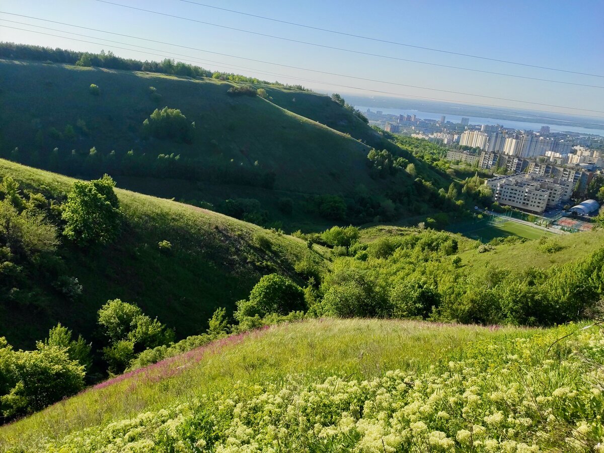Хорошо просматривается стадион, теннисные корты и спорткомплекс.Фото автора.