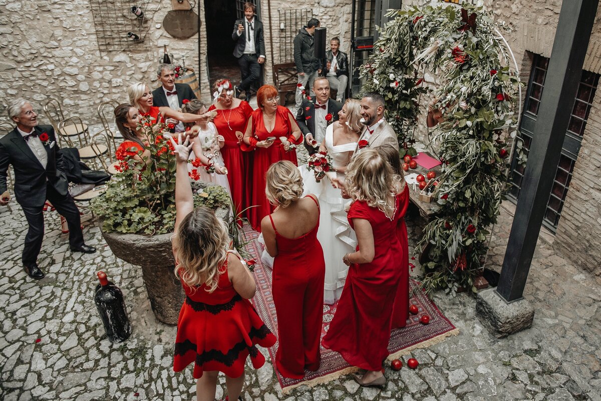 Свадьба Агаты и Олега в замке в Италии. Katrin Moro Weddings