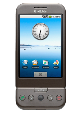 HTC Dream, элементы управления смартфоном