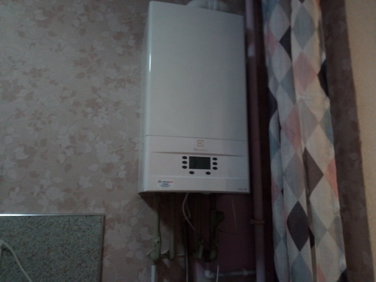 Автономный газовый котёл.