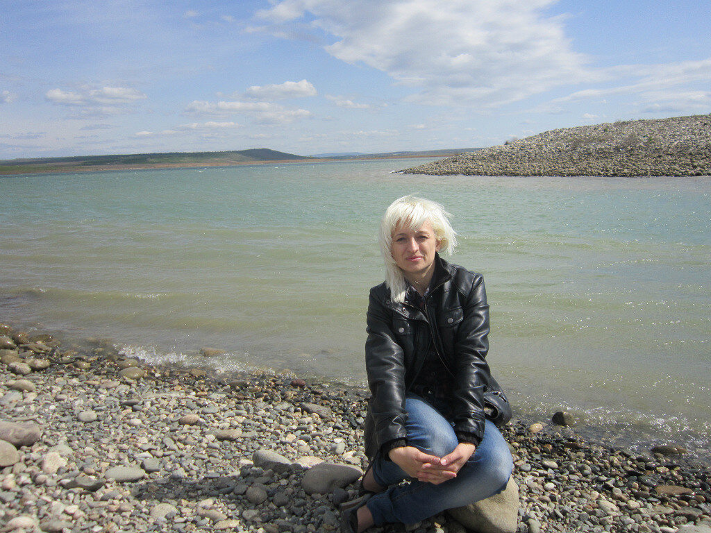 На берегу водохранилища 2013 год