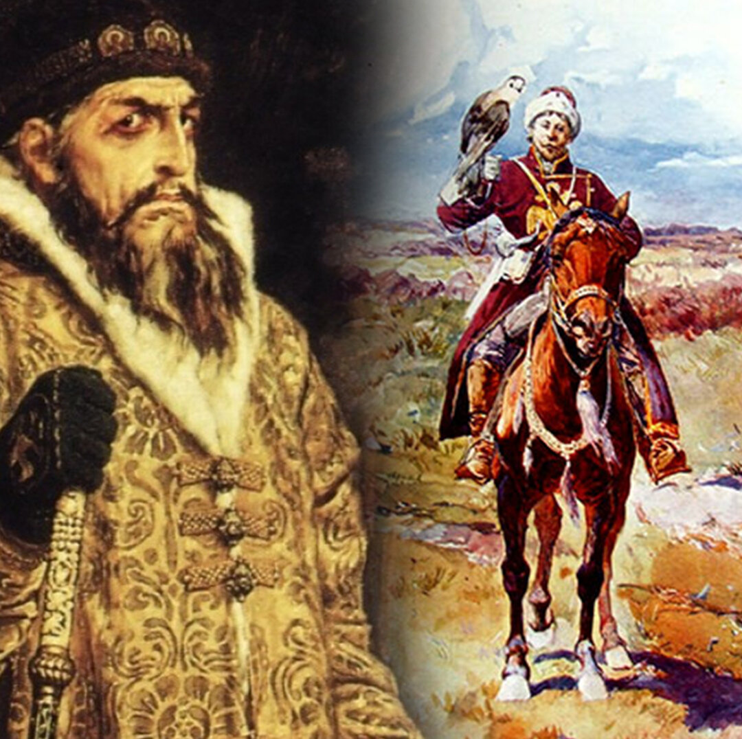 Соколиная охота с кречетом