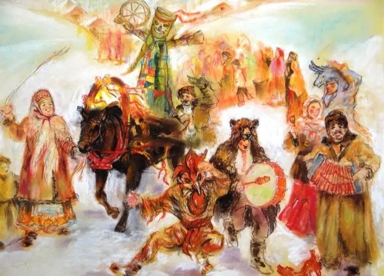 Проводы Масленицы. Встреча весны.