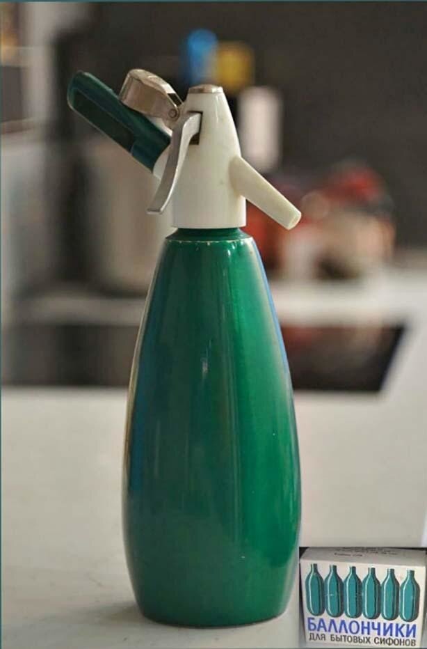 Многоразовый сифон для газирования воды