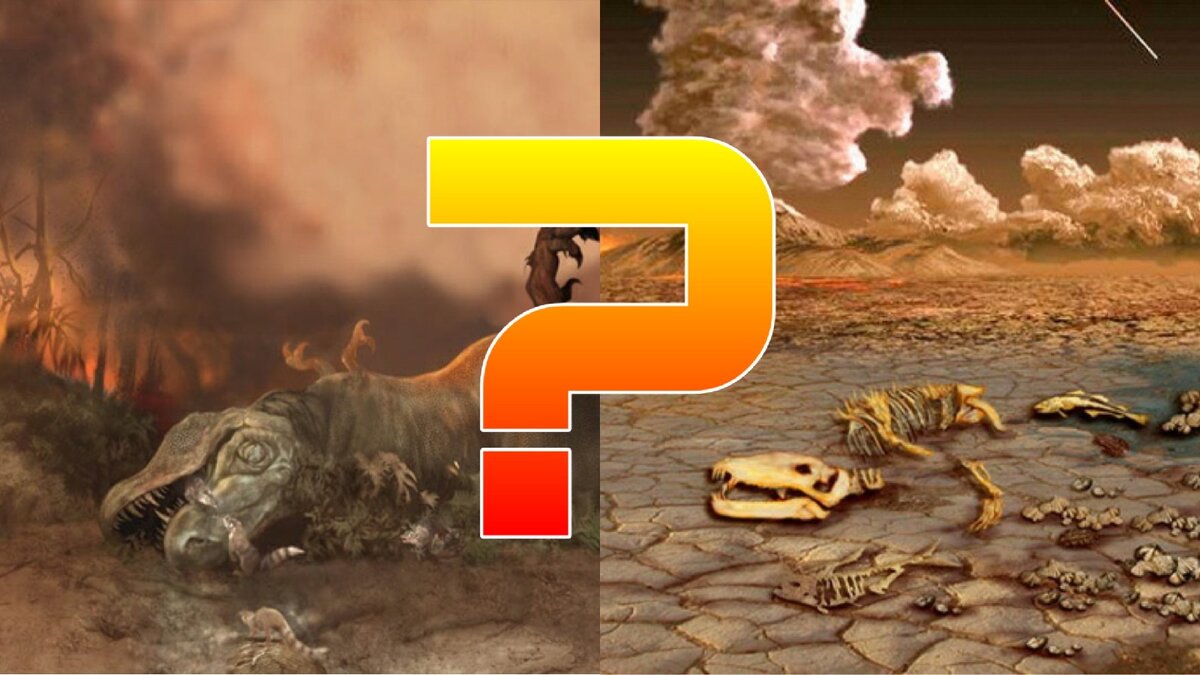 Два глобальных вымирания: Пермско-триасовое и Мел-палеогеновое. Одно противоречит другому.