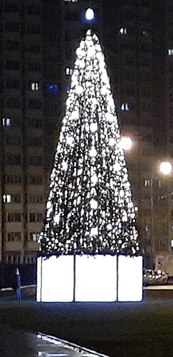 НОВОГОДНЯЯ ЁЛКА ( ФОТО СДЕЛАНО ЛИЧНО МНОЙ).