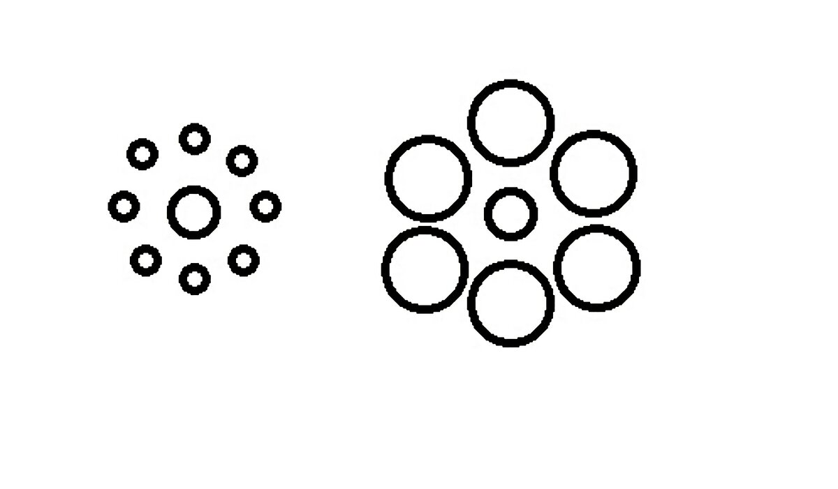 Простейшая оптическая иллюзия