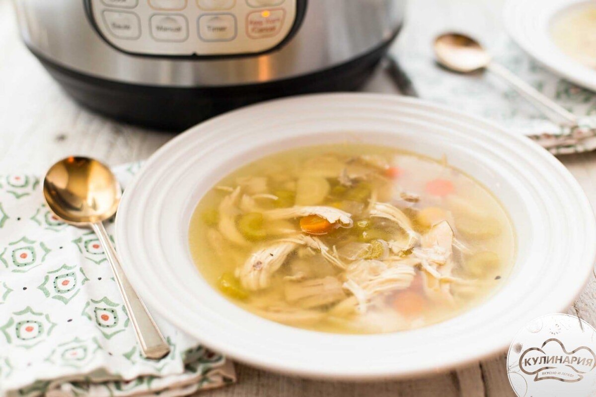 Готовый суп.