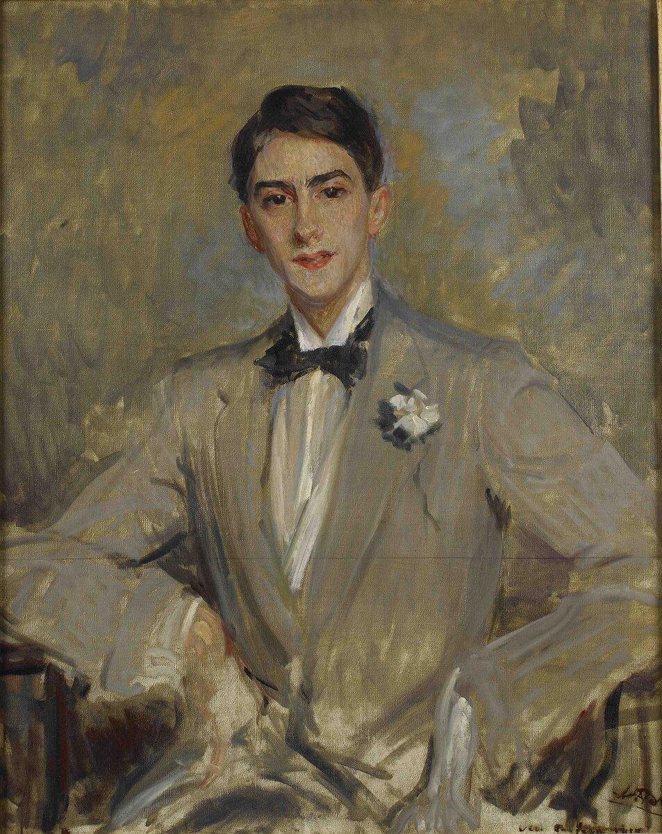Musée des Beaux-Arts de Rouen, 1912. Говорят, эту картину сейчас можно увидеть в Петербурге на выставке, посвященной Дягилеву. Жаль, не успею доехать.