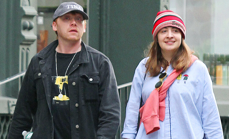 Руперт Гринт и Джорджия Грум