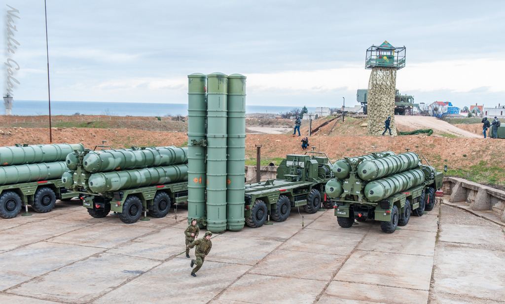 Дивизион с-400 в Крыму.