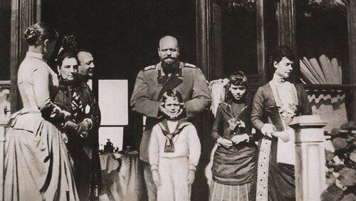 Счастливая семья императора Александра III... Папа, мама и дети | Софья ...