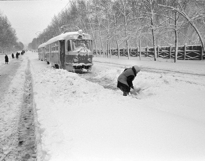 Снегопад в Свердловске, 1984 год. Фото взято из открытых источников: otojoin.ru