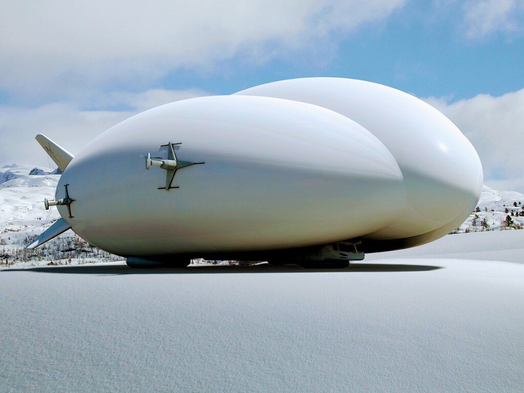 Дирижабль. Фото взято из открытых источников