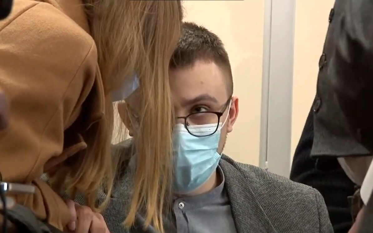 Скриншот из онлайн трансляции суда.