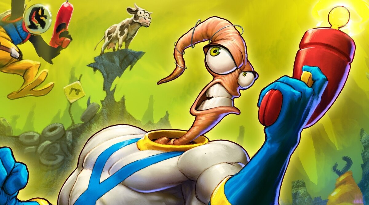 Ох уж этот Earthworm Jim.... | На игре | Дзен