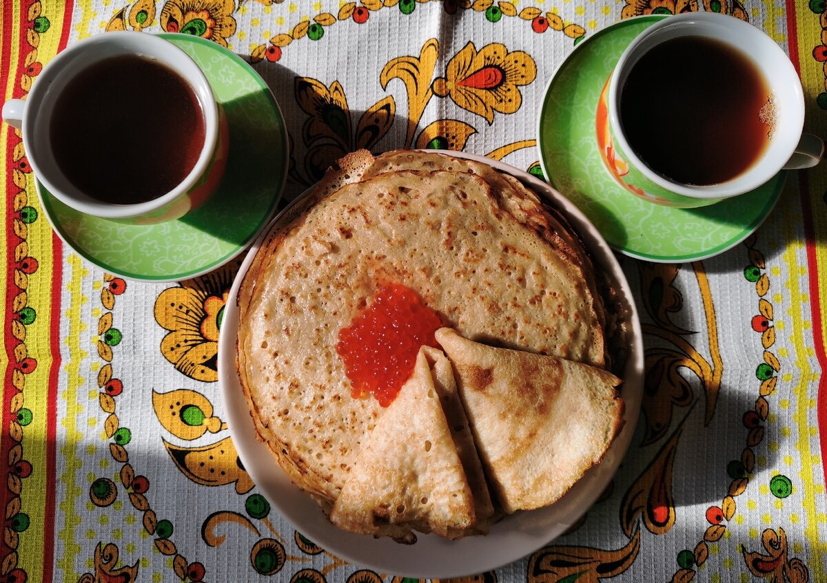 А я заряжаюсь блинами и провожаю зиму! 