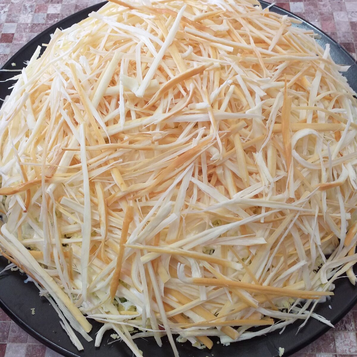 Салат "Копчёная блондинка"