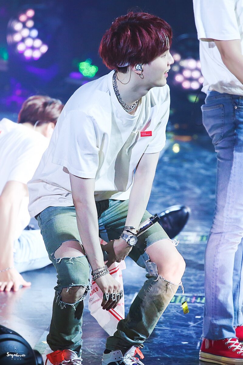 BTS. Suga & his legs.