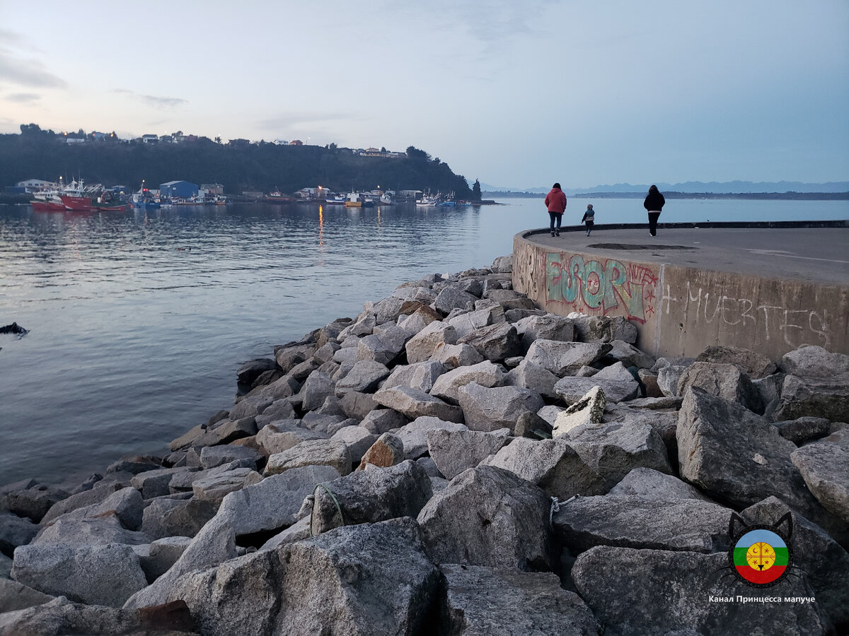 Вид на Тихий океан с нашего острова