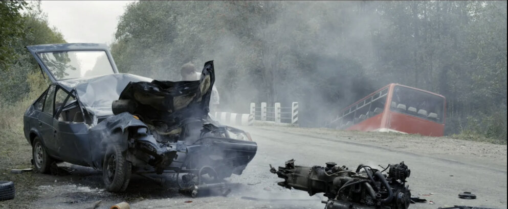 Кадр из фильма „Цой”