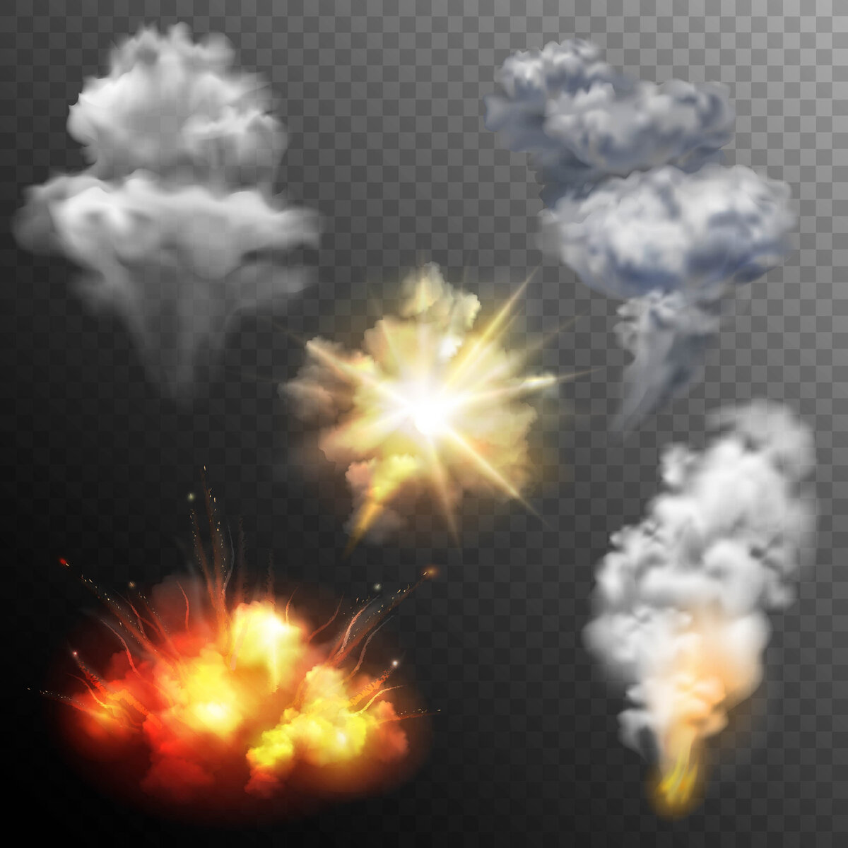 https://www.freepik.com/free-vector/firework-explosions-shapes-set / Image by macrovector</a> on Freepik
