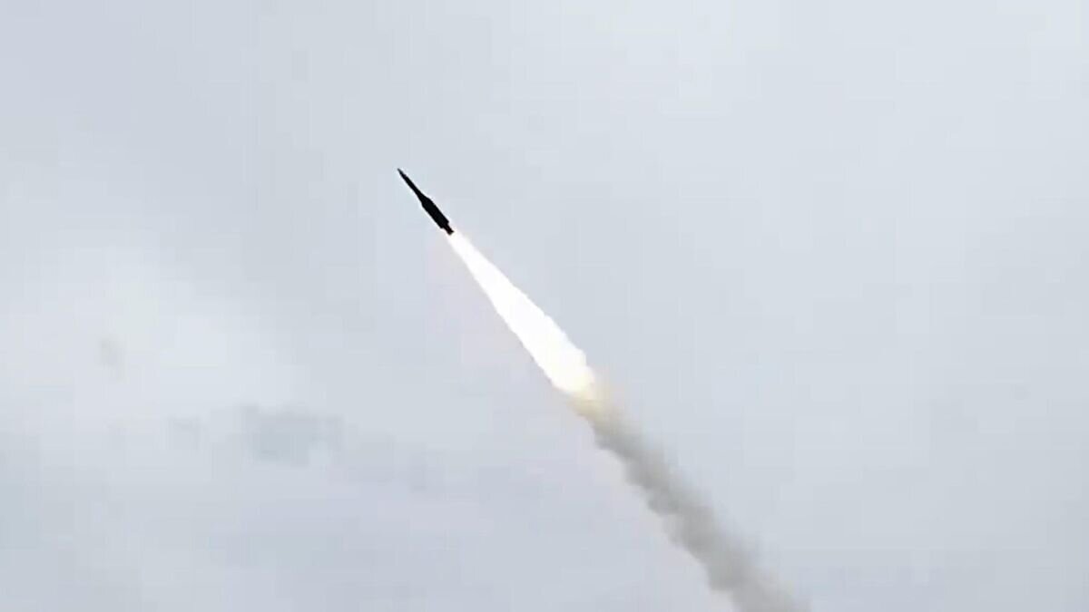    Пуск ракеты с корабля ВМФ РФ по украинским объектам военного управления и энергетики© РИА Новости / Пресс-служба Минобороны РФ