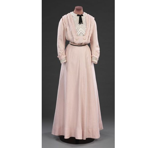 Дневное платье, ок. 1908. (с) Из коллекции музея Виктории и Альберта 