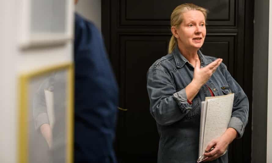 Маргарита Скангале, заведующая музеем Вилани. Фотография: Гинц Ивусканс/ The Guardian.