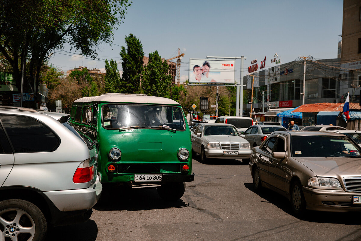 Ераз-762 на улицах Еревана