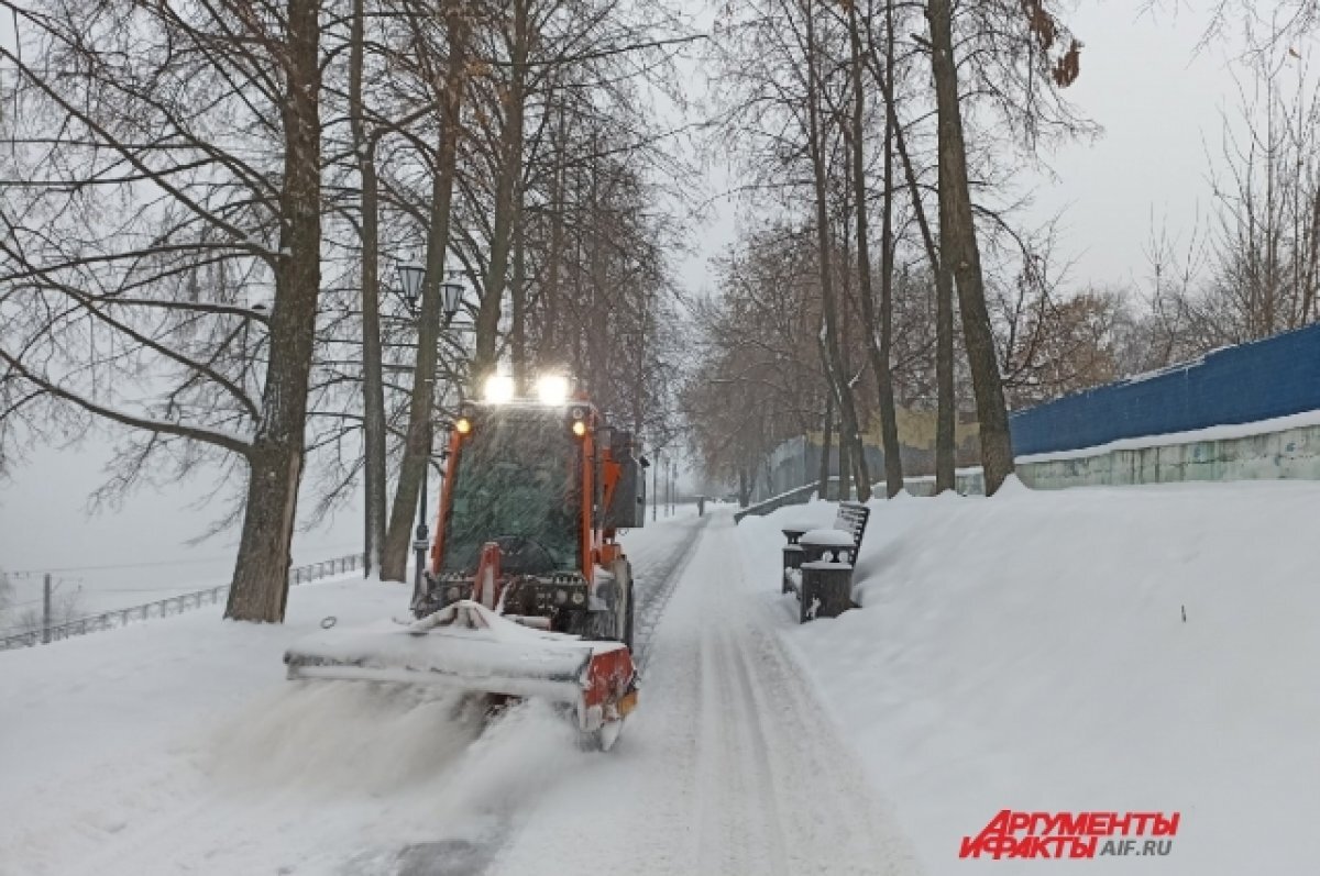    Более 50 тысяч кубометров снега вывезли из Перми за два выходных дня