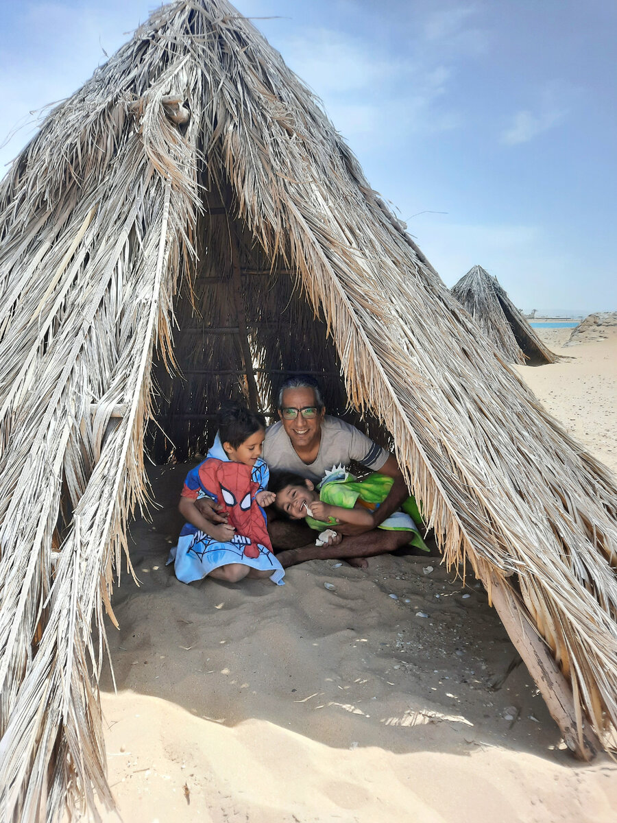 В шалаше, но без удобств. Египет, фото автора. 