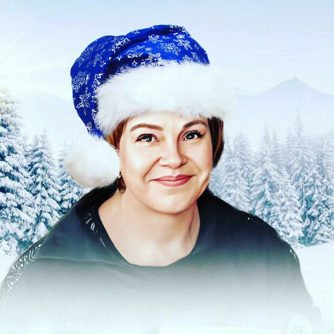 Автор на Новогодней открытке. С наступающим!