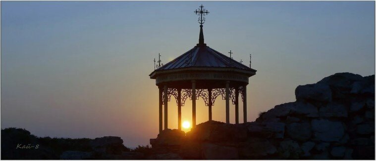 Севастополь. Ротонда (часовня) в Херсонесе