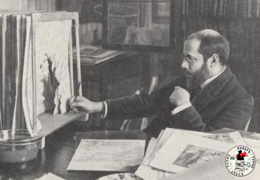 Александр Бенуа, 1910-е годы. Фотография из книги "Мои воспоминания" (А.Бенуа)