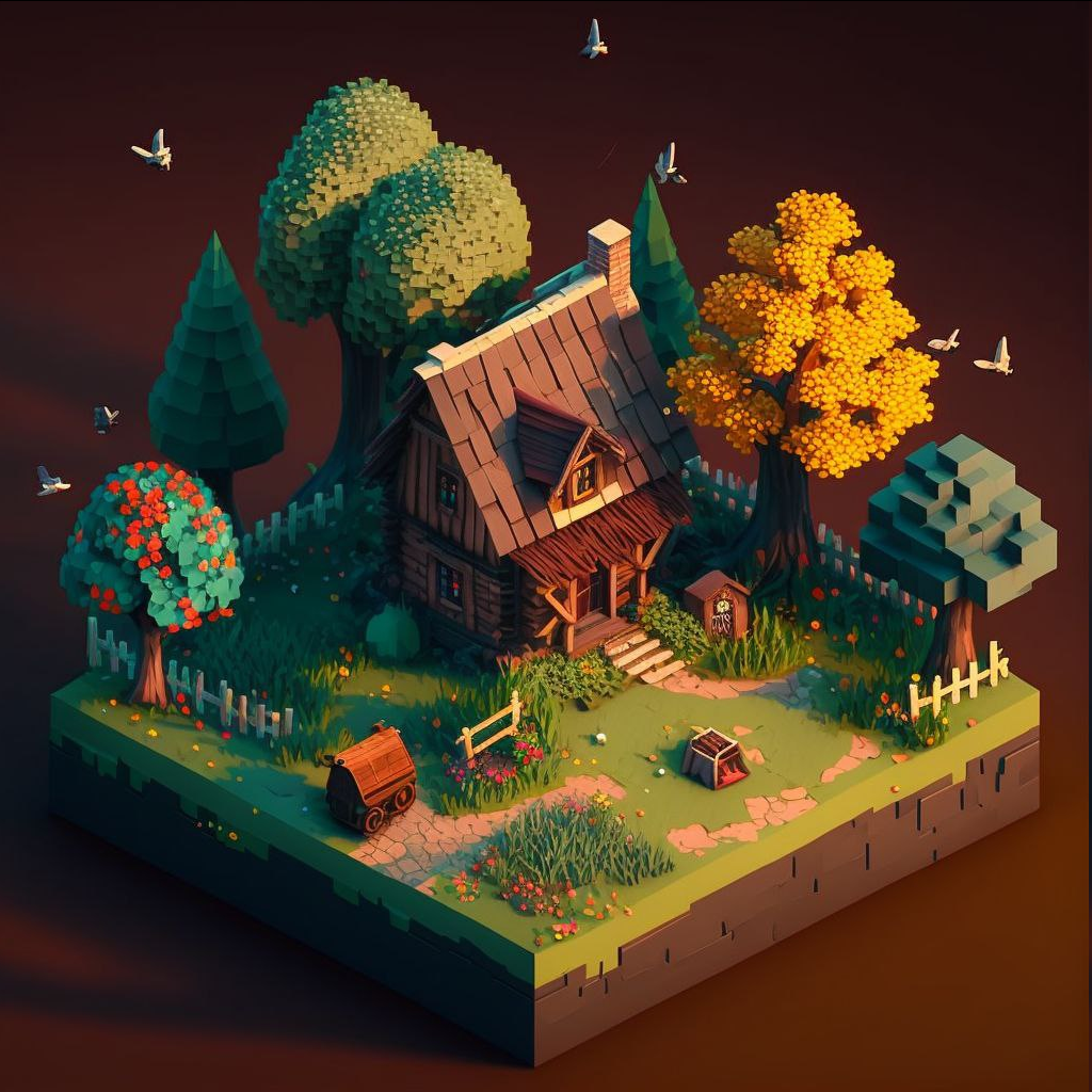 voxel game