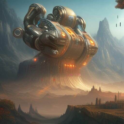 вот что получилось за 5 минут использования введя простую фразу "artificial intelligence draws a picture, robot draws a picture". Не совсем точное соответствие но красиво.