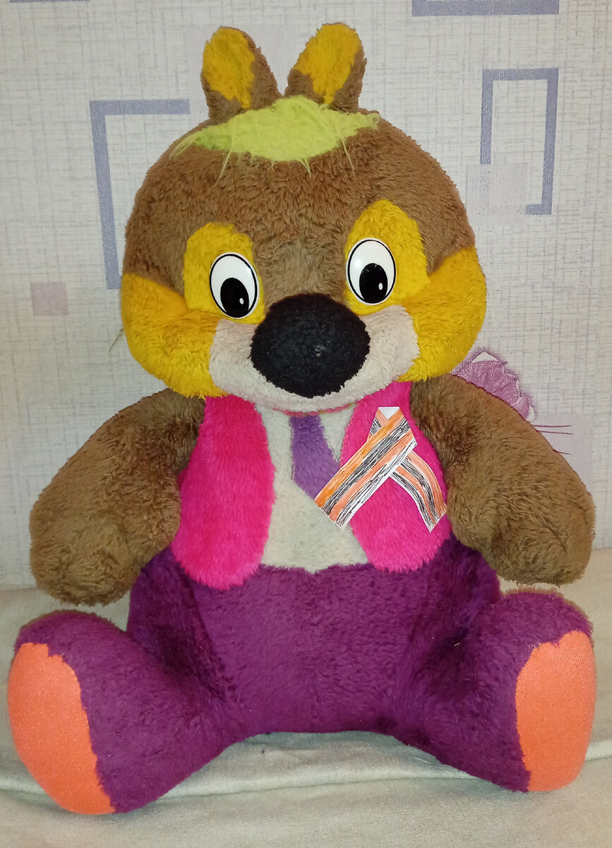 Тимка с георгиевской лентой