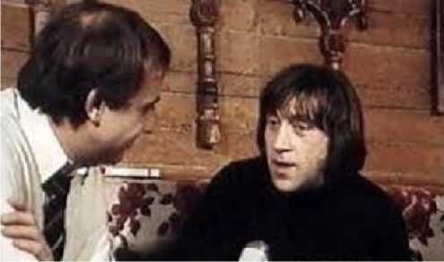 Высоцкий дает интервью.