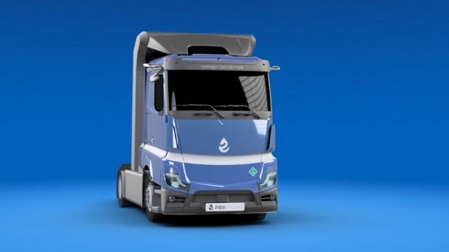 Водородный грузовик Europa будет иметь запас хода более 1000 км.