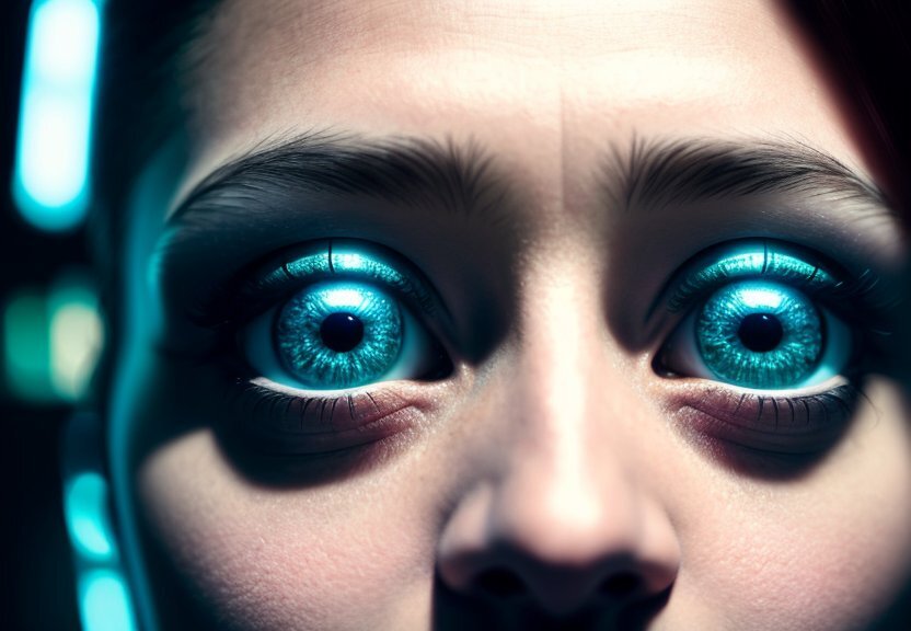 Контактные линзы дополненной реальности