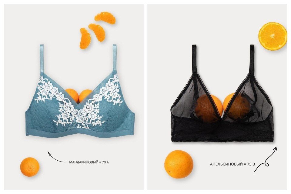     Таким нехитрым способом мужчина может объясниться с продавцом-консультантом нижнего белья для женщин. Изображения Mark Formelle