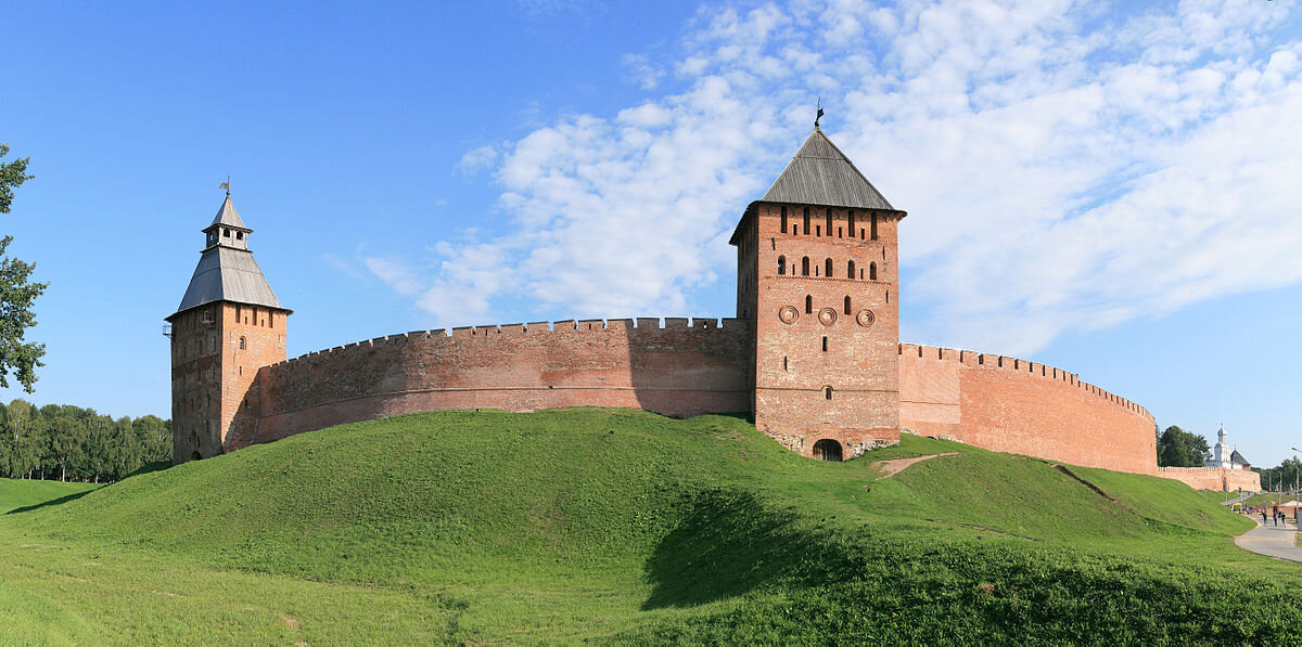 Вид на Кремль. Великий Новгород.