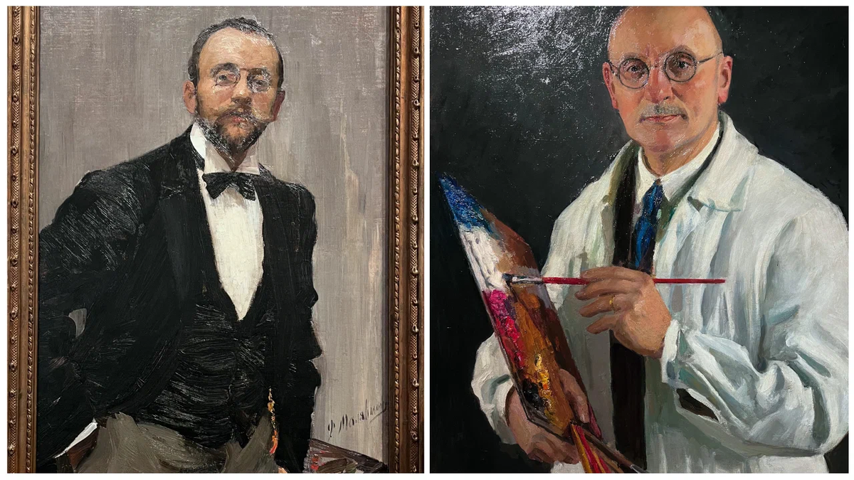 Грабарь. Портрет и автопортрет 