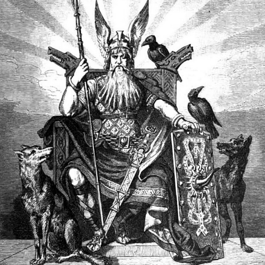 Один и его копье: взгляд на скандинавскую мифологию через главного Бога |  LD | Дзен