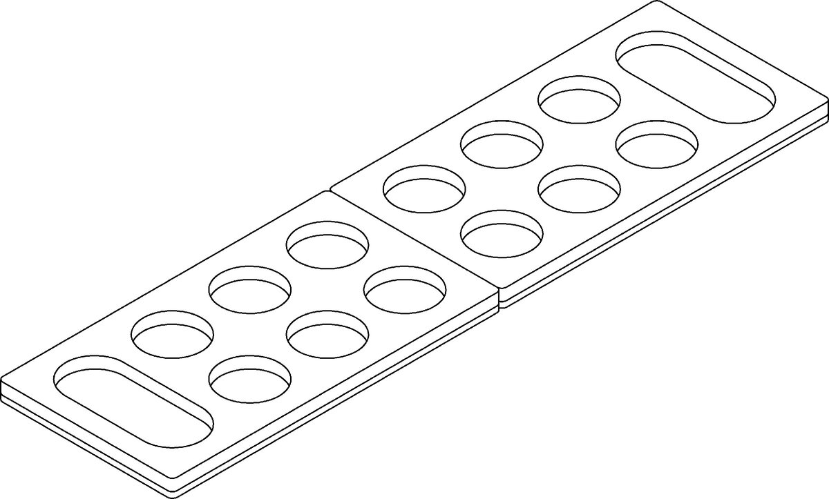 Игровое поле для игры Калах