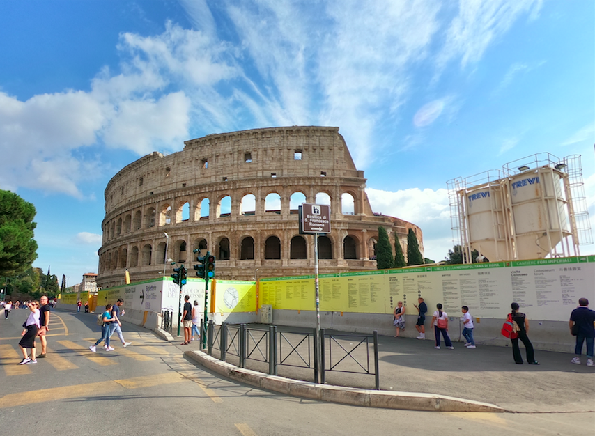 Рим. Фото, сделанное на GoPro Hero 7 Black